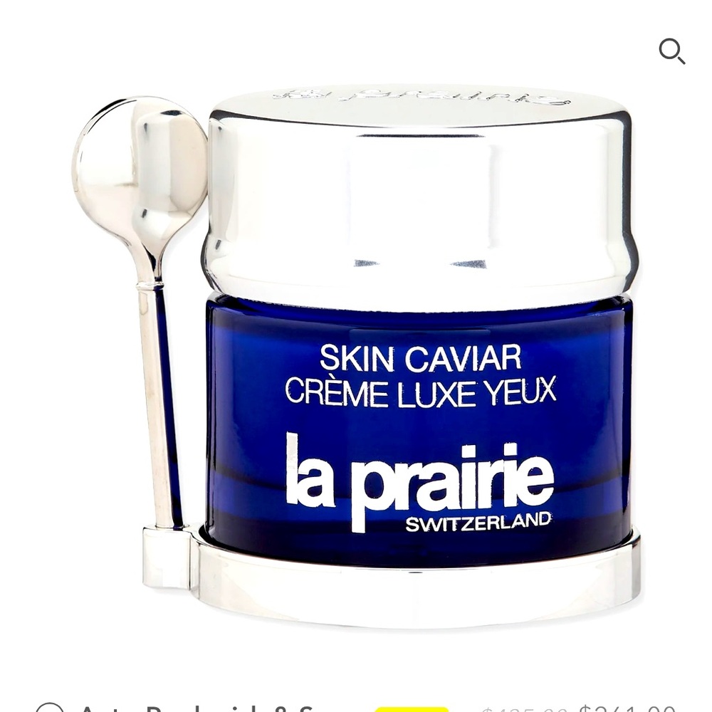 La Prairie Skin Caviar Luxe Eye Cream - Blue and Silver